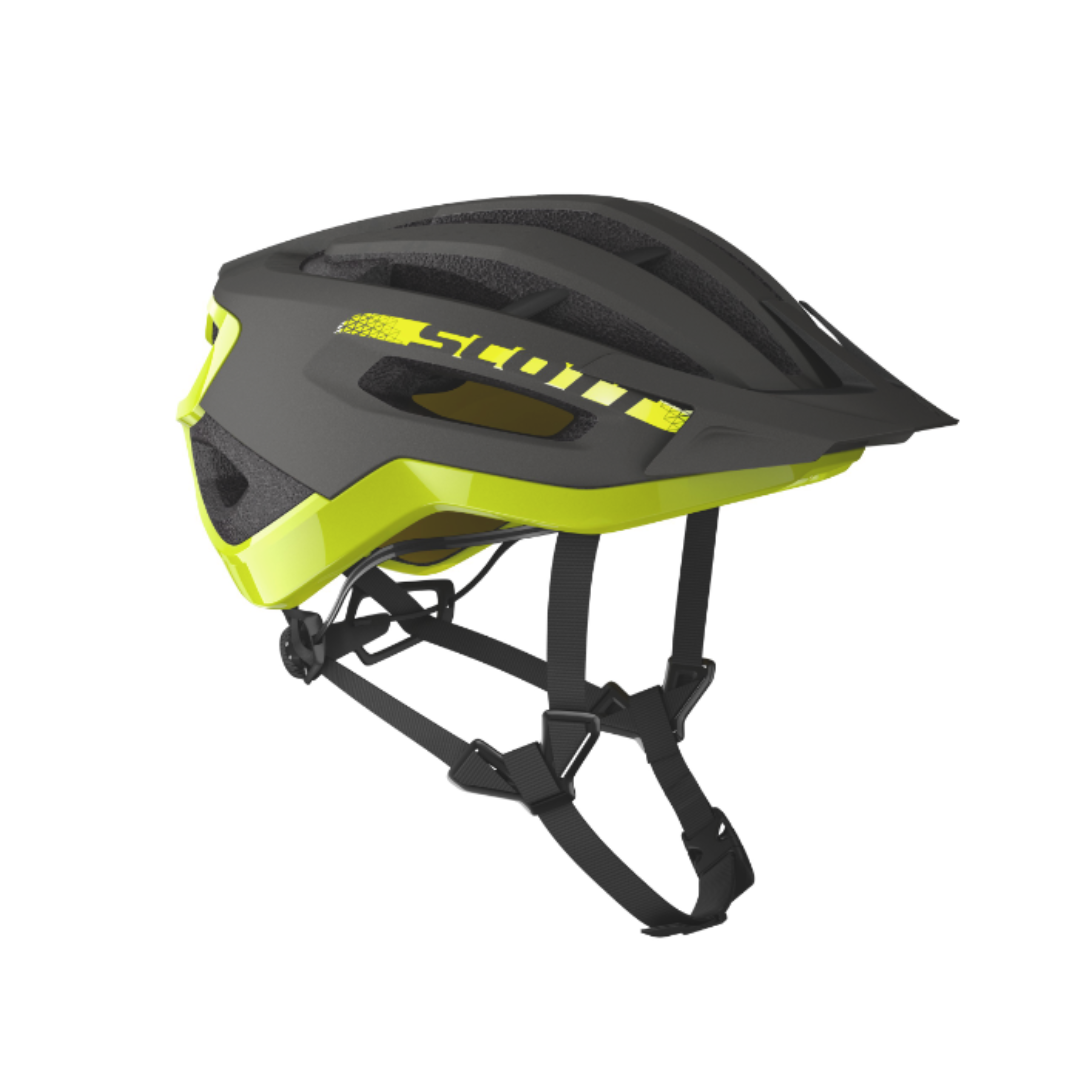 Comprar CASCO SCOTT FUGA PLUS en BSJ Bikes  negro amarillo