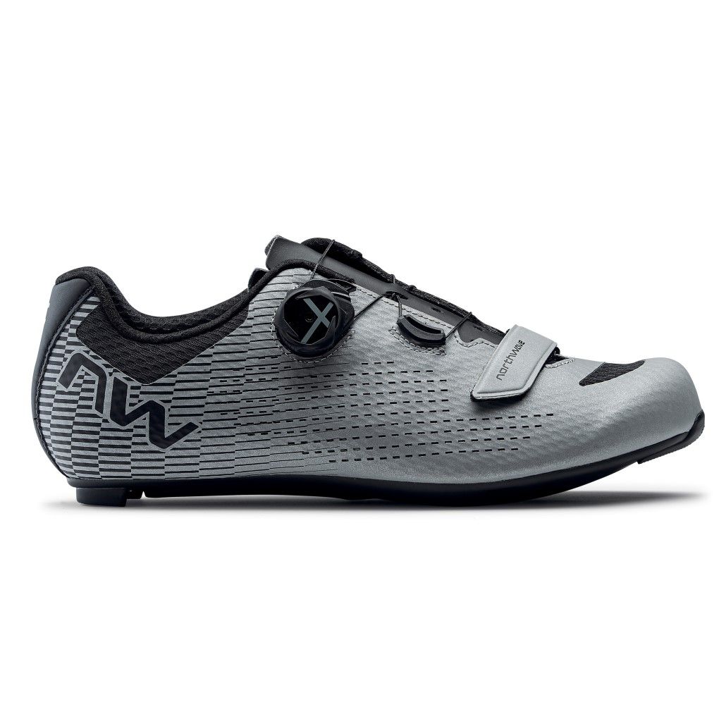 Comprar ZAPATILLAS NORTHWAVE STORM CARBON 2 en BSJ Bikes PLATA REFLEJANTE